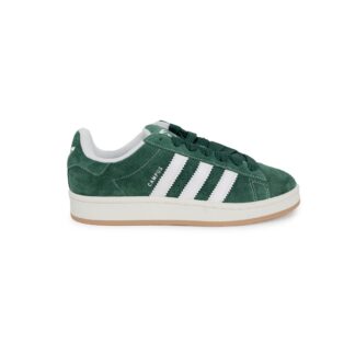 Adidas Men's Green Suede Sneakers