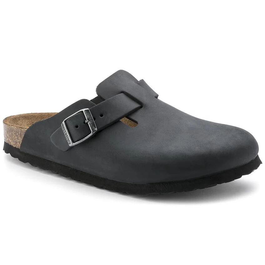 Birkenstock Women’s Black Buckle Sandals - Image 2