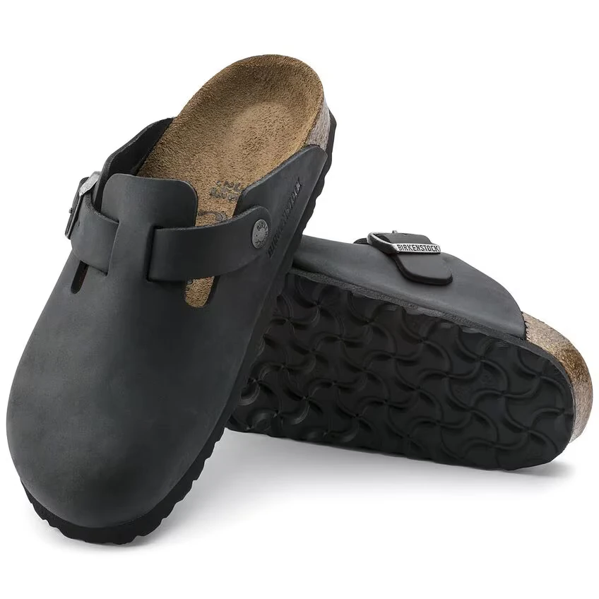 Birkenstock Women’s Black Buckle Sandals - Image 4