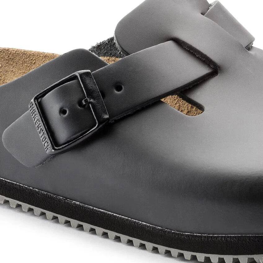 Birkenstock Women’s Black Leather Sandals - Image 3