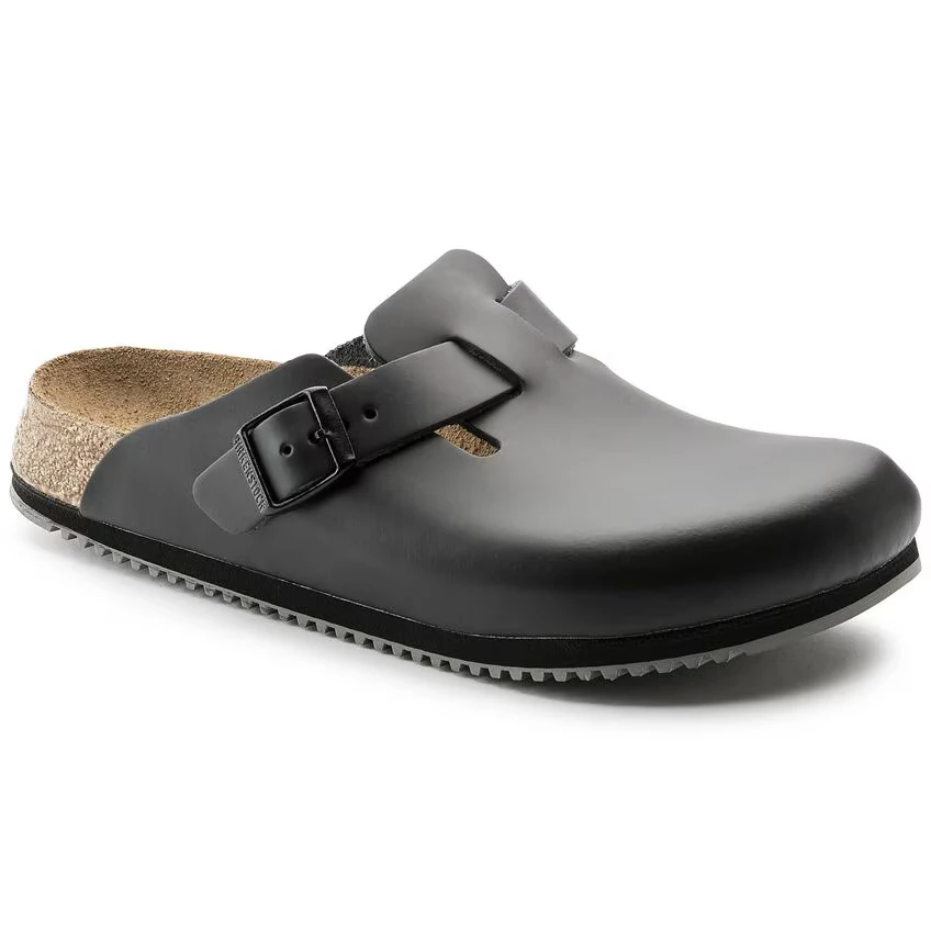 Birkenstock Women’s Black Leather Sandals