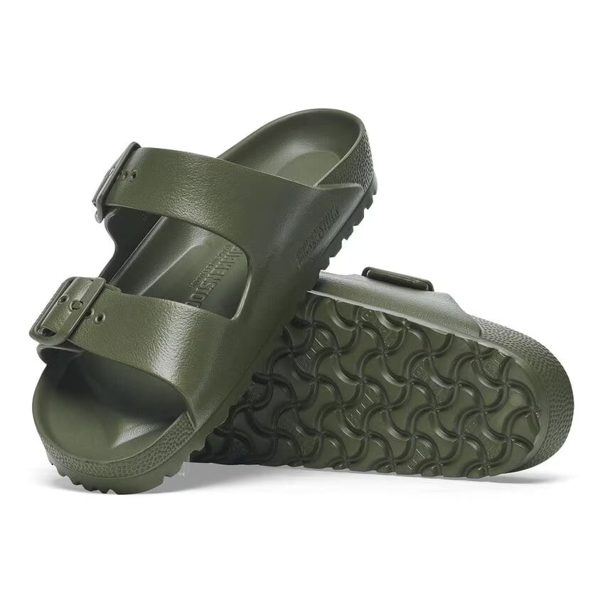Birkenstock Men's Green Slippers