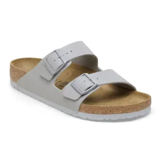 Birkenstock Men’s Grey Buckle Sandals