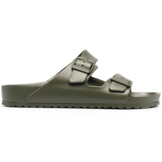 Birkenstock Women's Green Marl Buckle Sandals