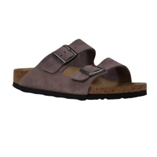 Birkenstock Women's Purple Sandals with Buckle & Bow
