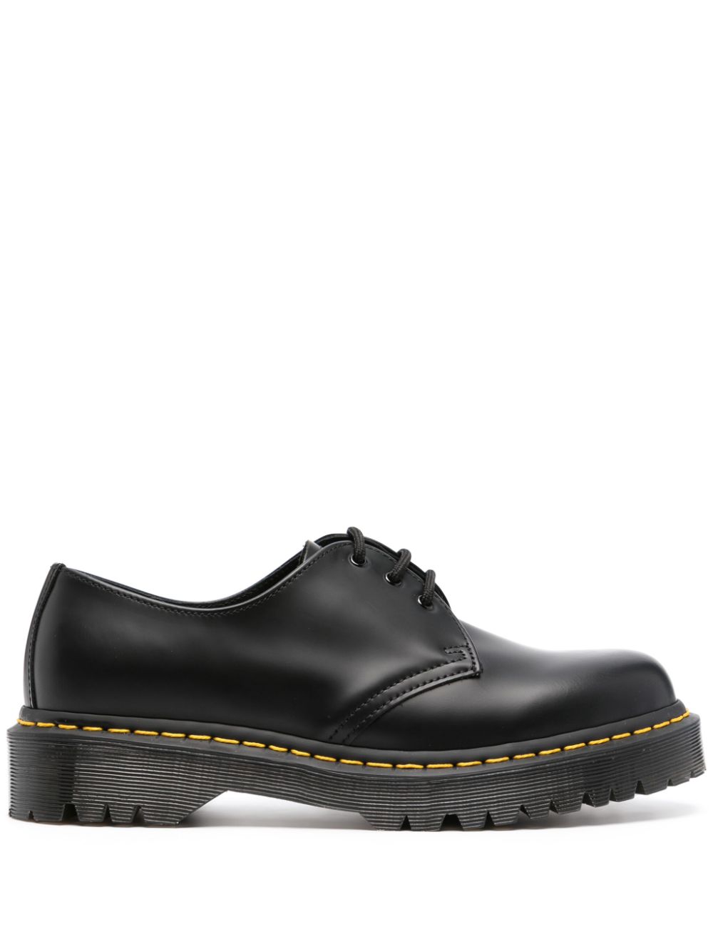 Dr. Martens Men's Black Leather Lace-Up Shoes - Image 3