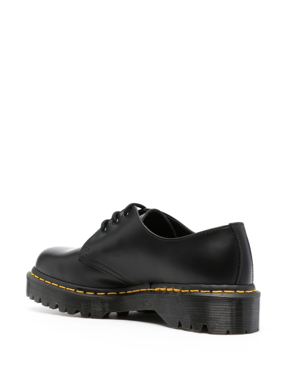 Dr. Martens Men's Black Leather Lace-Up Shoes - Image 2