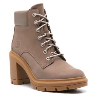 Timberland Women's Beige Leather Ankle Boots