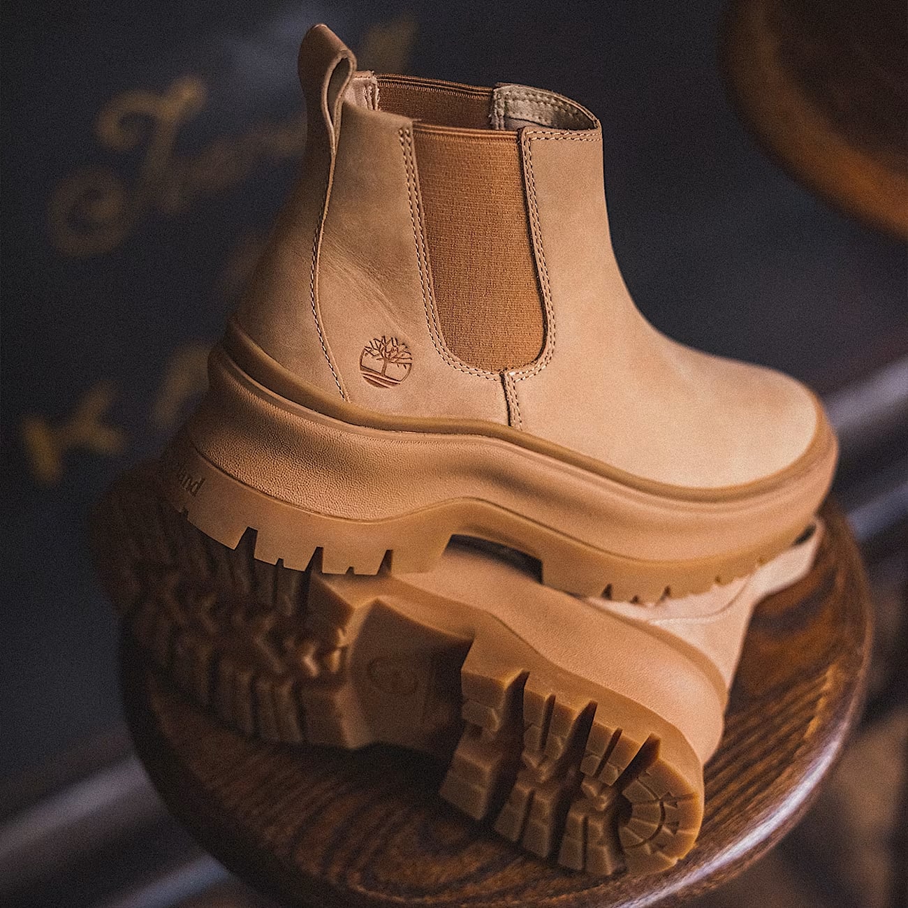 Timberland Women's Beige Suede Boots