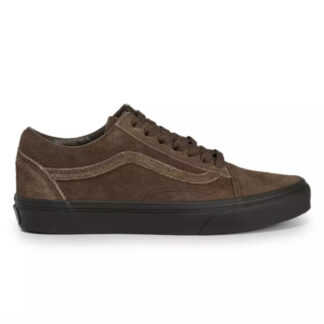Vans Men's Brown Leather Sneakers