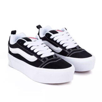Vans Women's Black Leather Sneakers