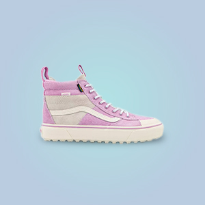 Vans Women's Purple Leather Shoes