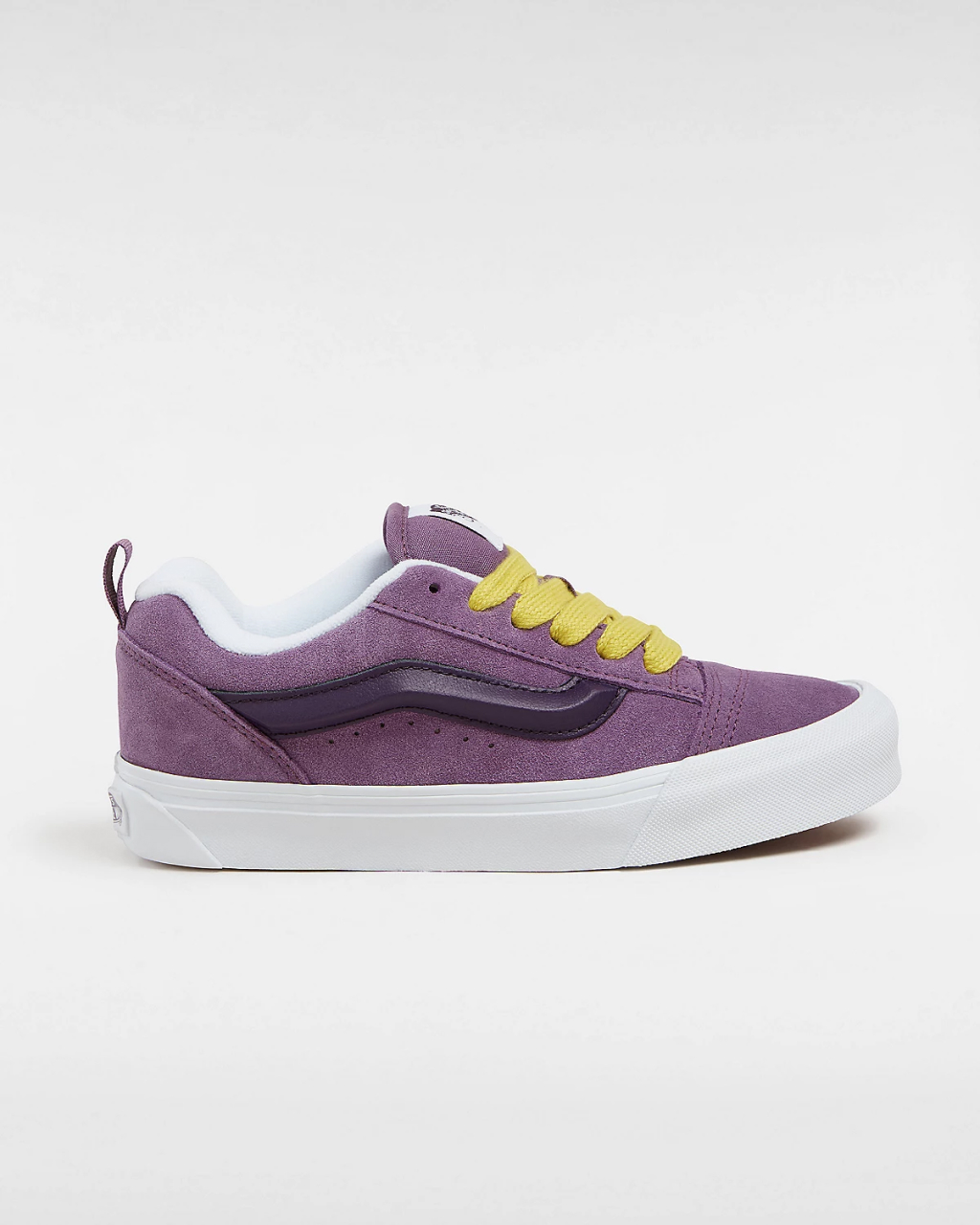 Vans Men's Purple Leather Sneakers - Image 2