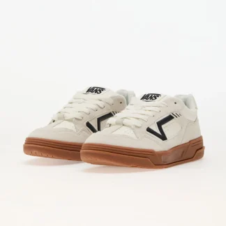 Vans Men’s White Leather Sneakers