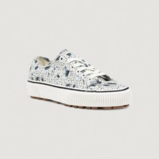 Vans Women's Floral Leather Shoes