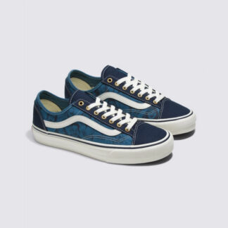 Vans Women's Leather Blue Shoes