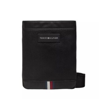 Tommy Hilfiger Men’s Black Fall/Winter Bag with Zip