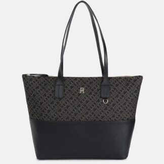 Tommy Hilfiger Women's Black Zip Bag