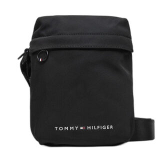 Tommy Hilfiger Men's Black Printed Bag