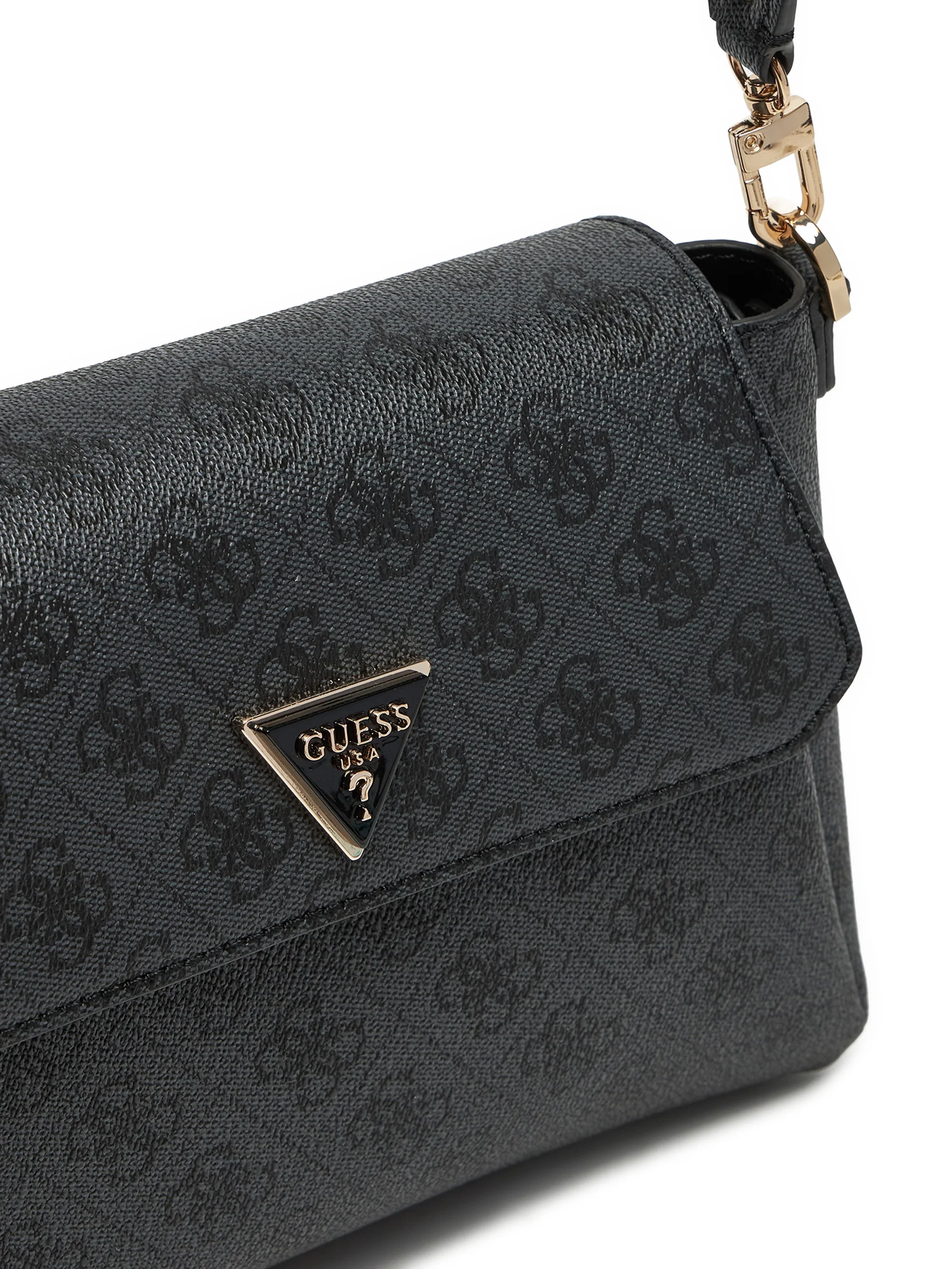 Guess Women's Grey Shoulder Bag - Image 5