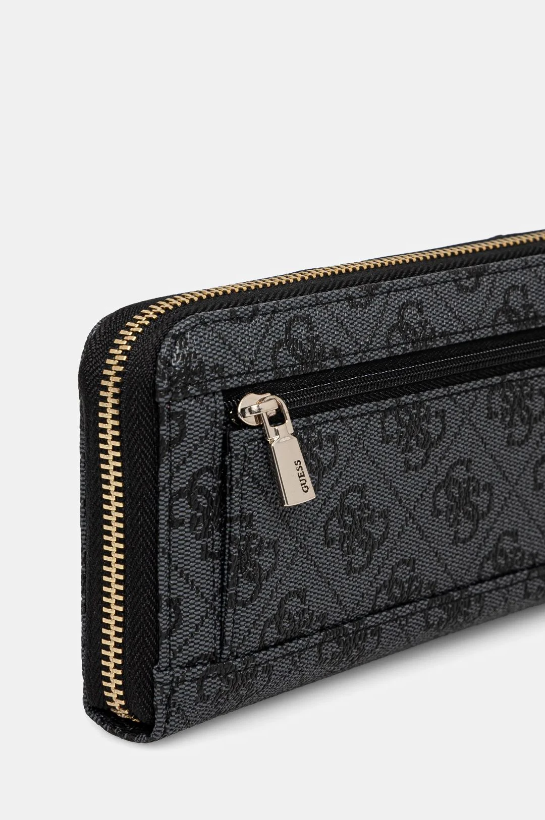Guess Women's Black Large Printed Wallet - Image 7