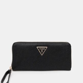 Guess Women's Stylish Black Zip Wallet
