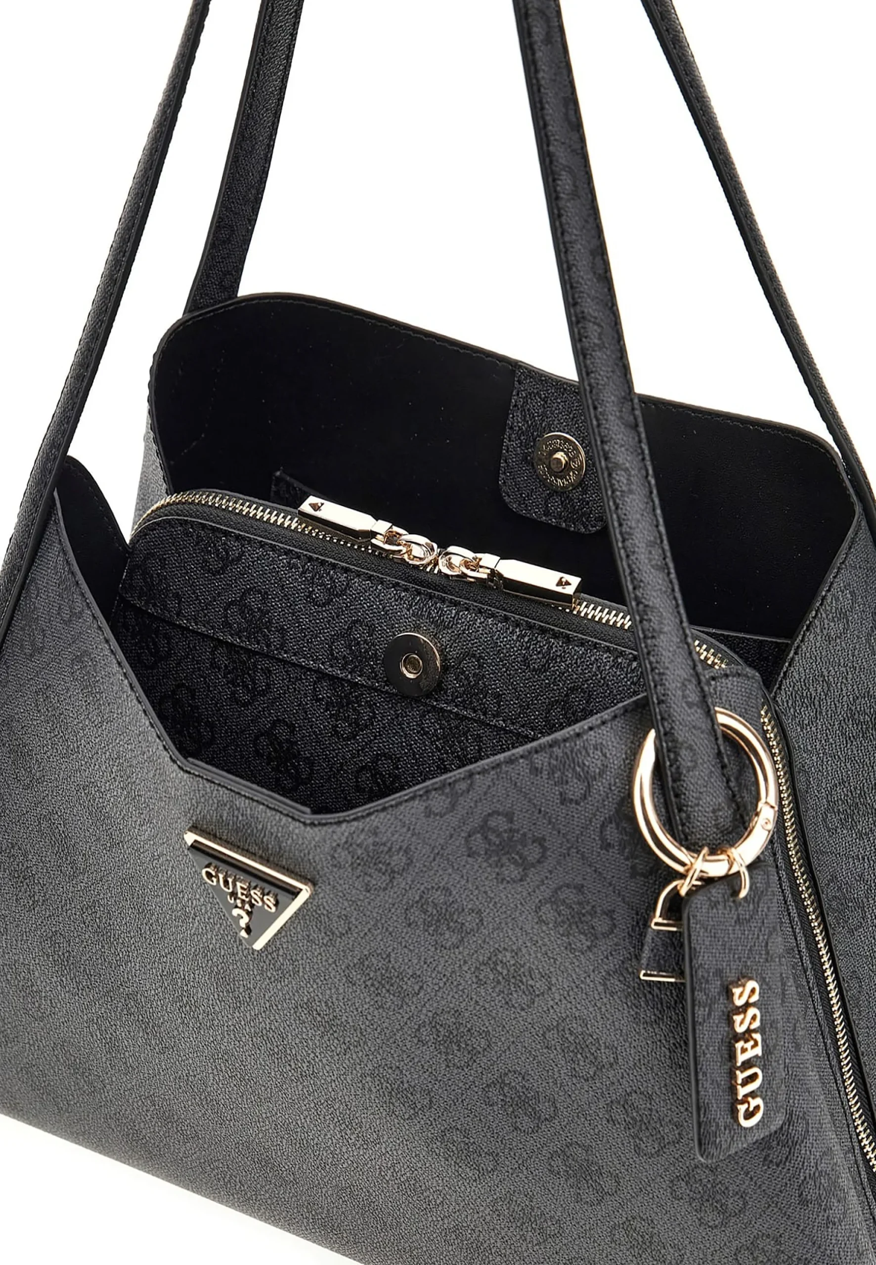 Guess Women's Grey Handbag - Image 3