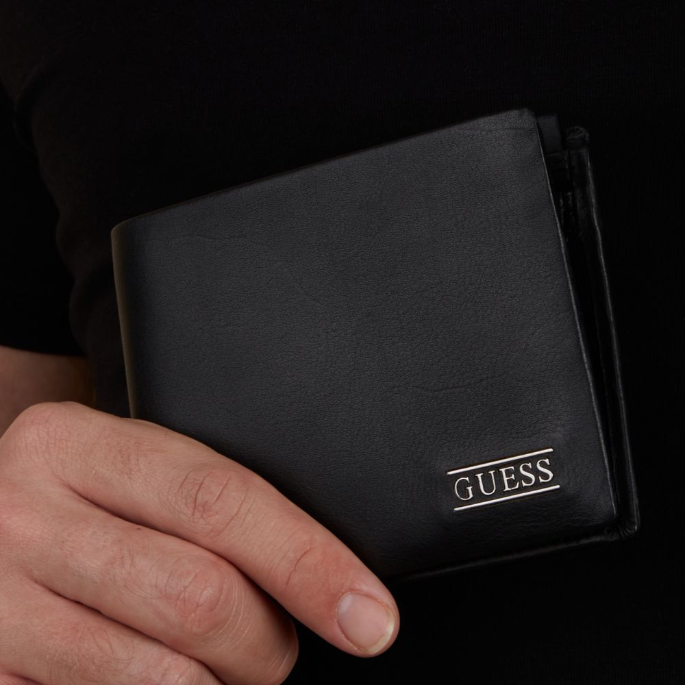 Guess Men's Black Wallet - Image 6
