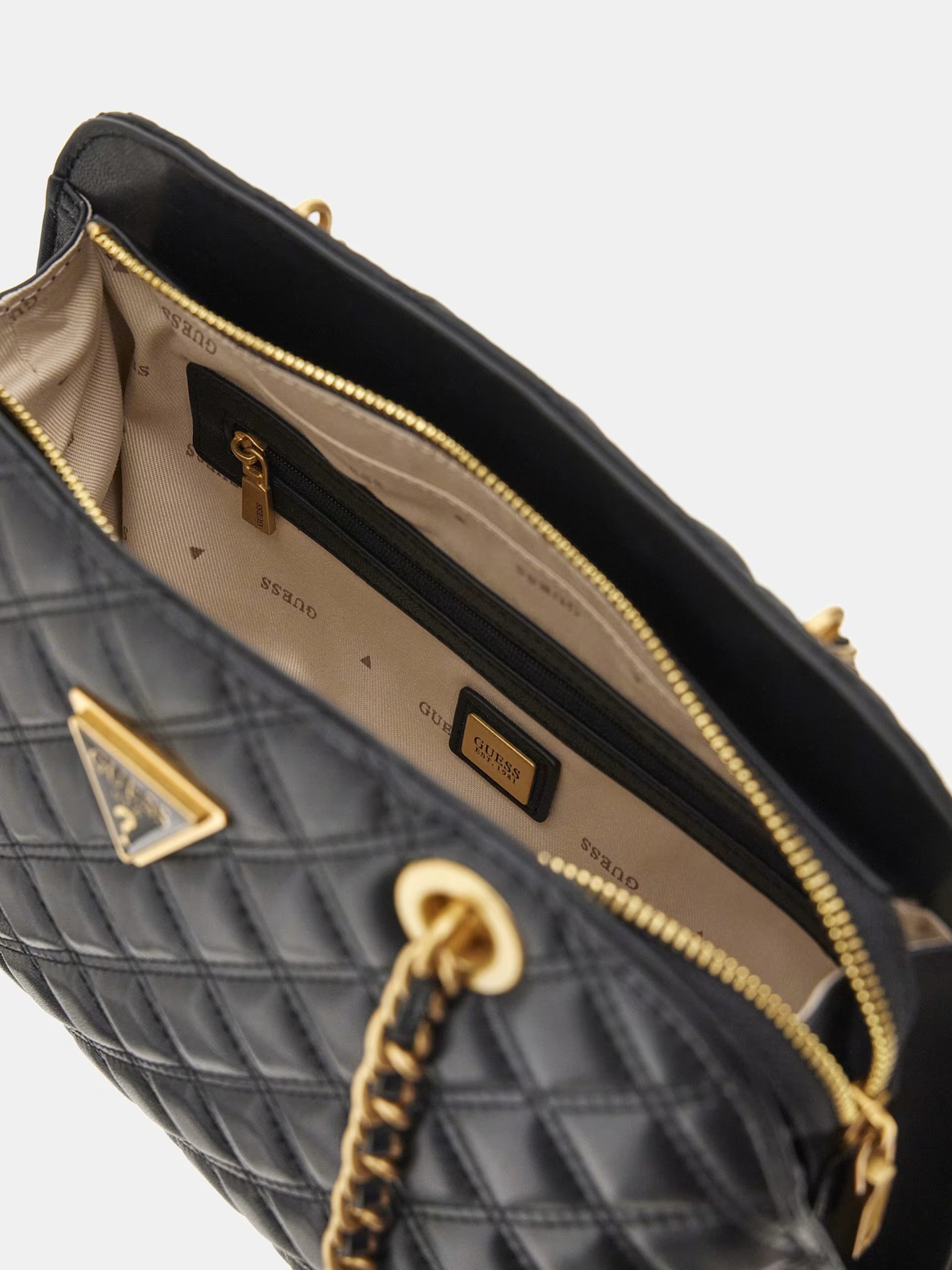 Guess Women's Elegant Black Handbag - Image 5