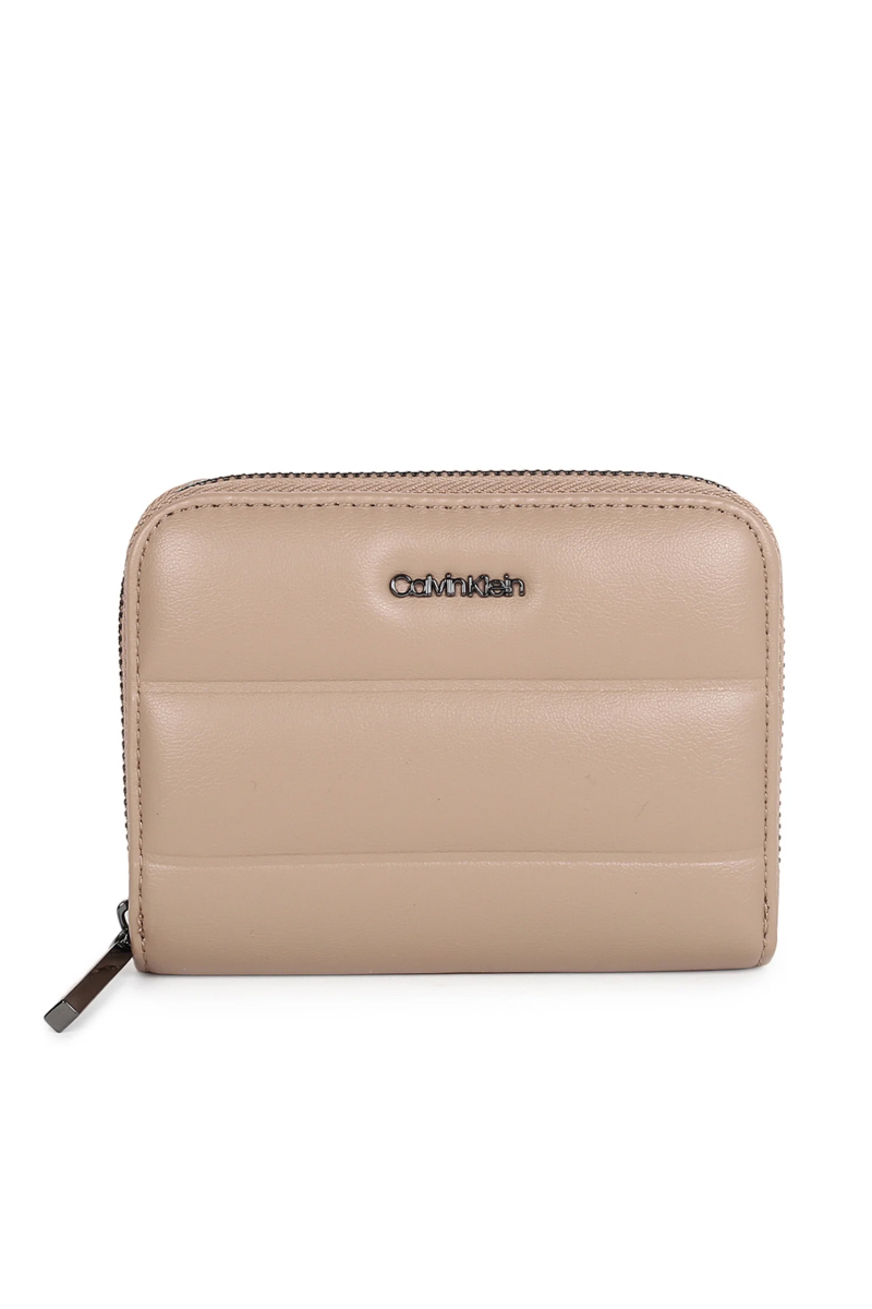 Calvin Klein Women’s Pink Faux Leather Wallet - Image 2