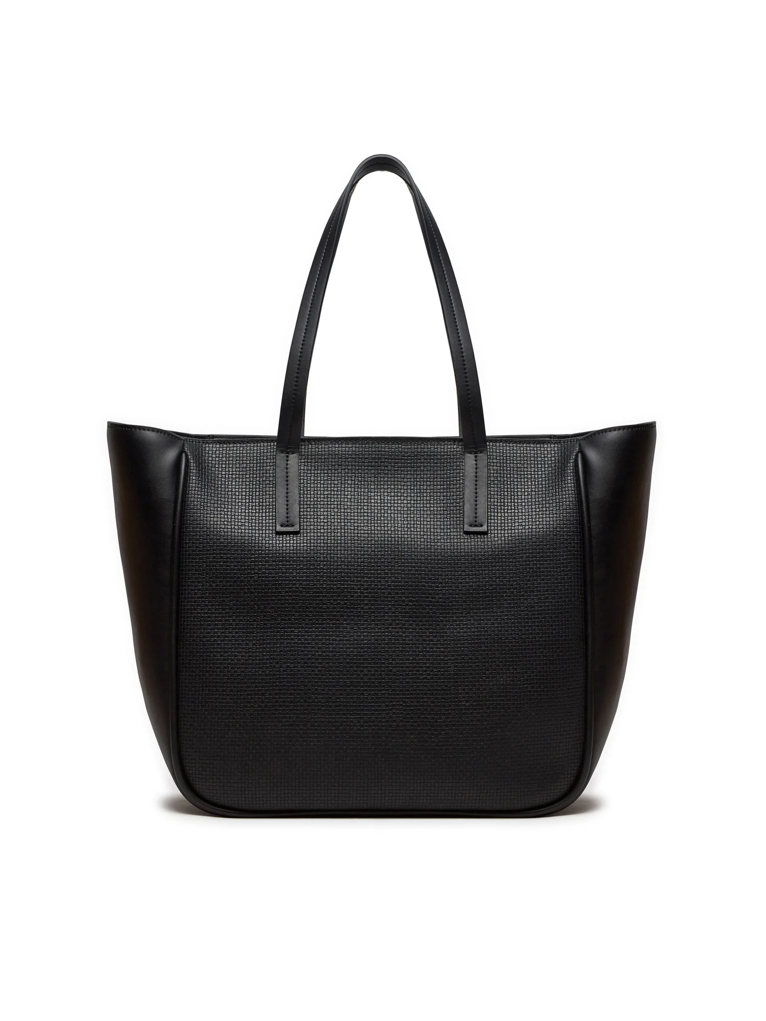Calvin Klein Women’s Black Faux Leather Handbag - Image 3