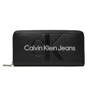 Calvin Klein Jeans Women’s Black Printed Wallet