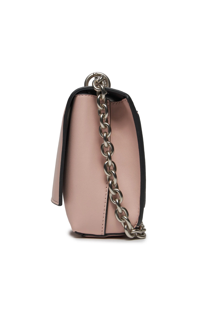 Calvin Klein Jeans Women's Pink Shoulder Bag with Clip Fastening - Image 4