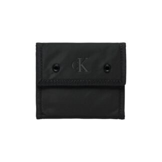 Calvin Klein Men's Black Polyester Wallet