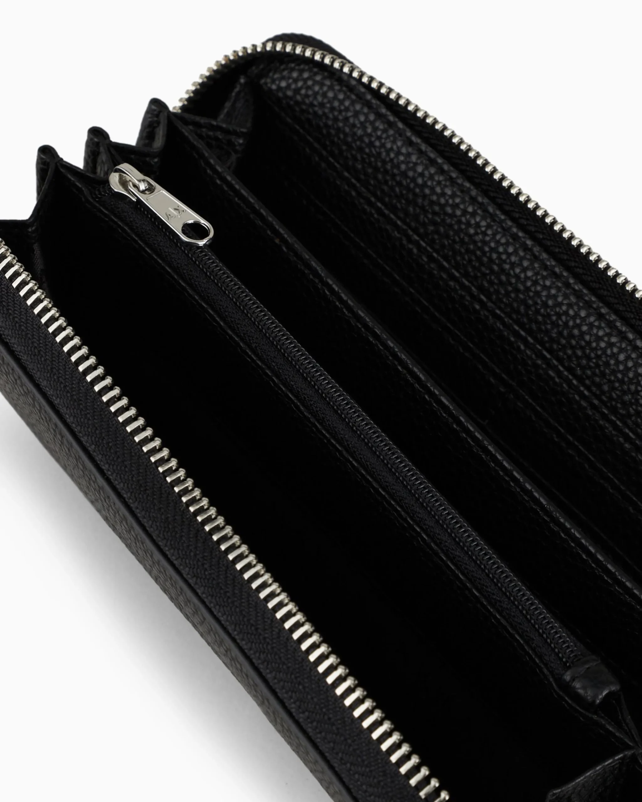 Armani Exchange Women's Black Printed Wallet with Zip - Image 5