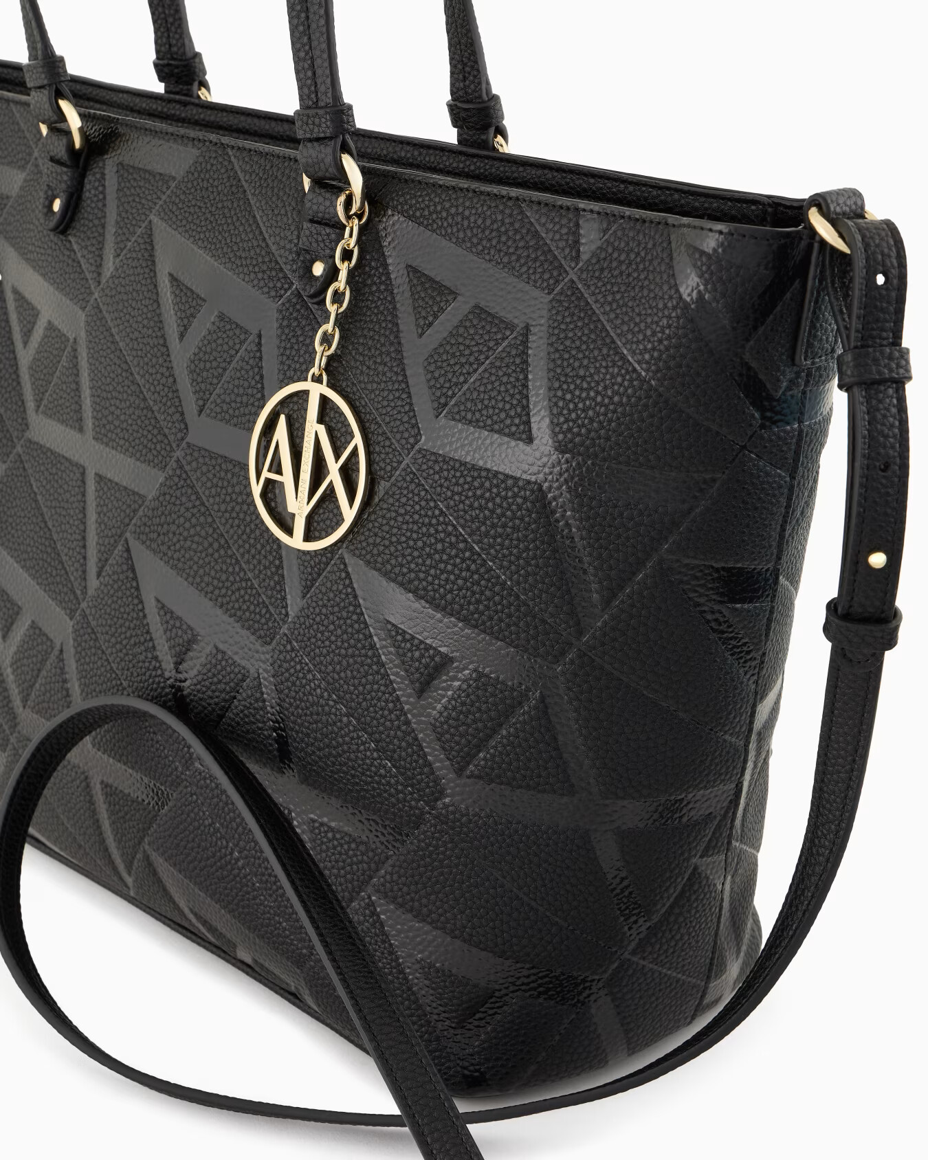 Armani Exchange Women's Printed Handbag with Shoulder Strap - Image 9