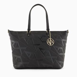 Armani Exchange Women's Printed Handbag with Shoulder Strap