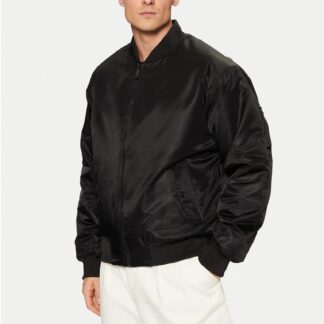 Calvin Klein Jeans Men's Black Polyamide Zip Jacket