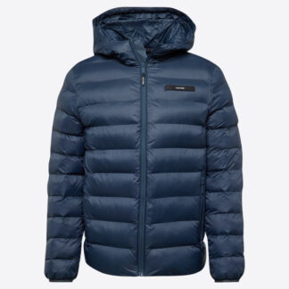 Calvin Klein Men's Blue Hooded Zip Jacket