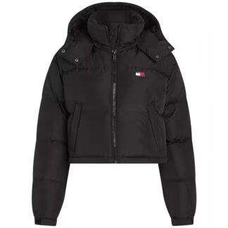 Tommy Hilfiger Jeans Women's Black Hooded Jacket