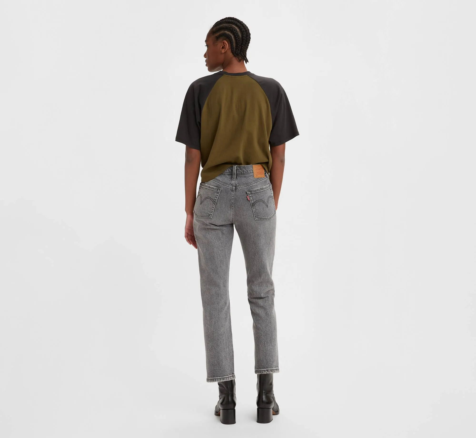 Levi's Women's Grey Jeans - Image 5