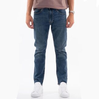 Levi’s Men’s Blue Slip-On Jeans with Worn-Out Effect