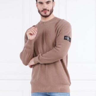 Calvin Klein Jeans Men’s Brown Knitwear