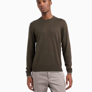 Armani Exchange Men's Green Knitwear