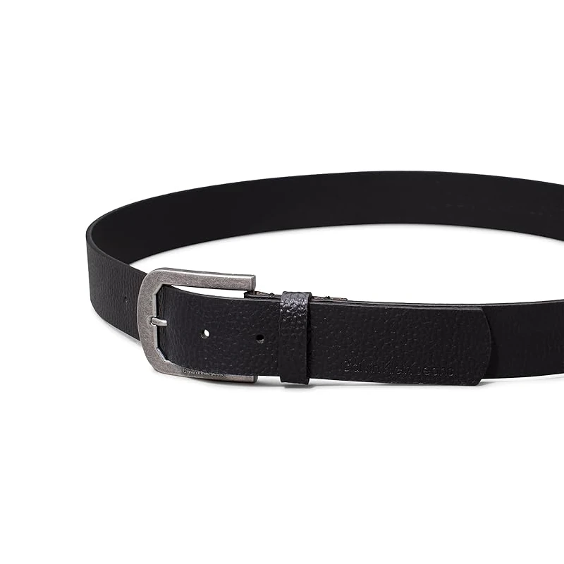 Calvin Klein Men’s Black Leather Belt - Image 2