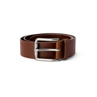 Calvin Klein Jeans Men's Brown Leather Belt