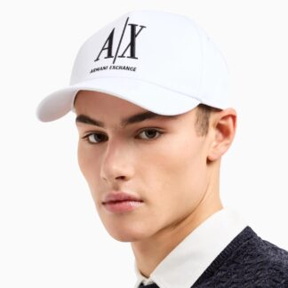 Armani Exchange Men’s Printed Cotton Cap