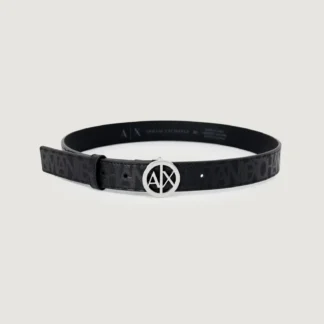 Armani Exchange Women's Black Belt