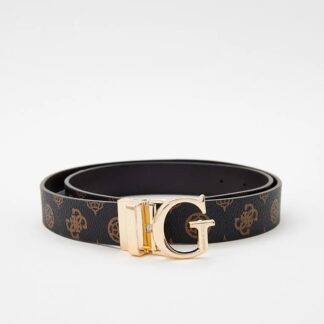 Guess Women's Brown Printed Belt