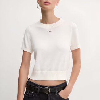 Tommy Hilfiger Jeans Women's White Knitwear